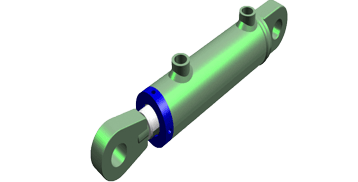 Male clevis cylinder type